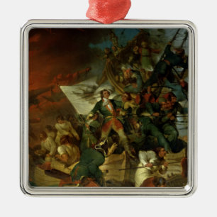 Ornement En Métal Capture d'Azov, le 18 mai 1696