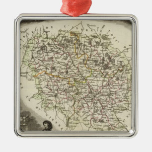Ornement En Métal Cartes creuses
