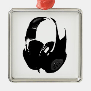 Ornement En Métal Casque Pop Art