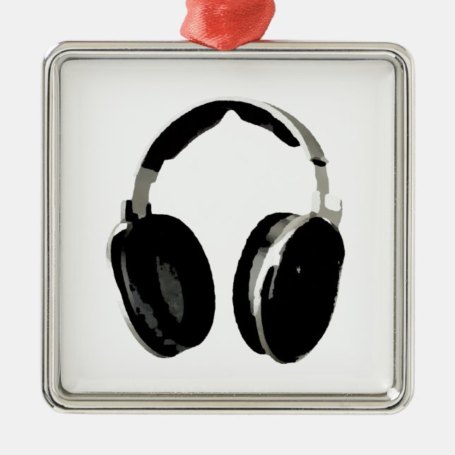 Ornement En Métal Casque Pop Art (Devant)