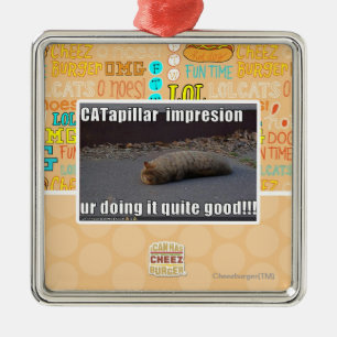 Ornement En Métal CATapillar