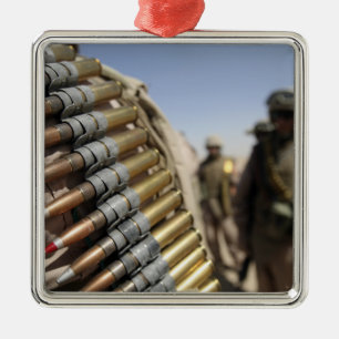Ornement En Métal Ceintures des munitions de 50 calibres