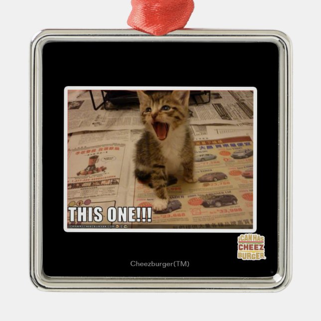 Ornement En Métal Celui-ci ! (Devant)