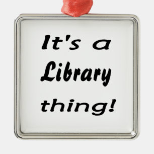 Ornement En Métal C'est une chose de bibliothèque !