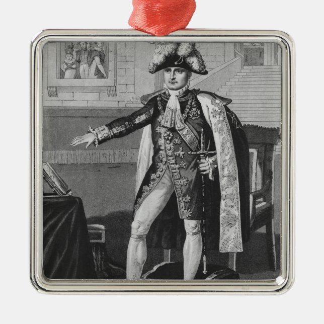 Ornement En Métal "Champ de Mai" ou napoléon I d'empereur (Devant)
