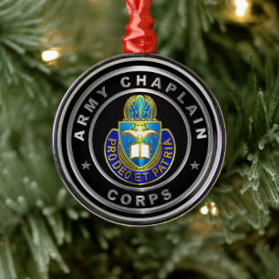 Ornement En Métal Chapelains Corps Noël 