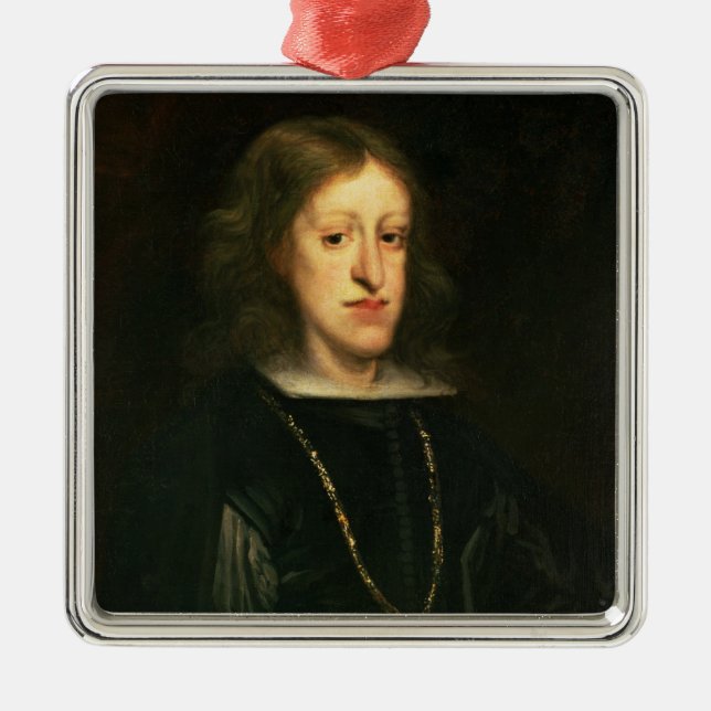 Ornement En Métal Charles II de l'Espagne (Devant)