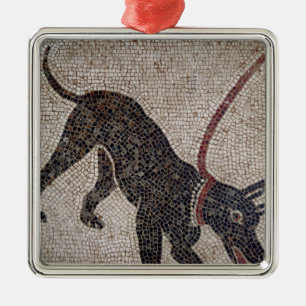 Ornement En Métal Chien sur une laisse, de Pompeii