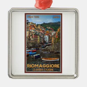 Ornement En Métal Cinque Terre - Riomaggiore