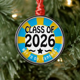 Ornement En Métal Classe d'étoiles de 2026