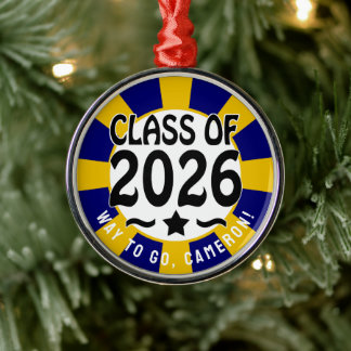Ornement En Métal Classe d'étoiles de 2026