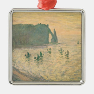 Ornement En Métal Claude Monet   les falaises chez Etretat, 1886