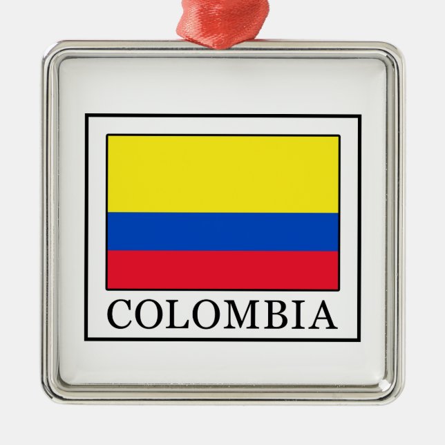 Ornement En Métal Colombie (Devant)
