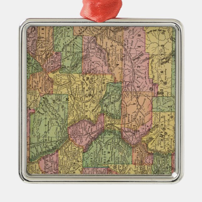 Ornement En Métal Colorado 10 (Devant)