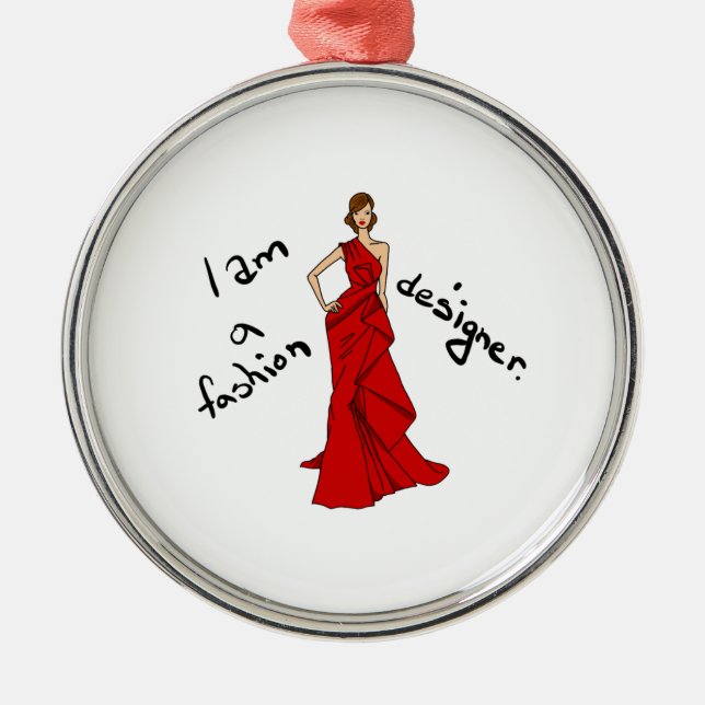 Ornement En Métal Concepteur de mode (Devant)