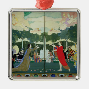 Ornement En Métal Conception de rideau pour "le théâtre libre"