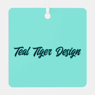 Ornement En Métal Conception turquoise de tigre trop