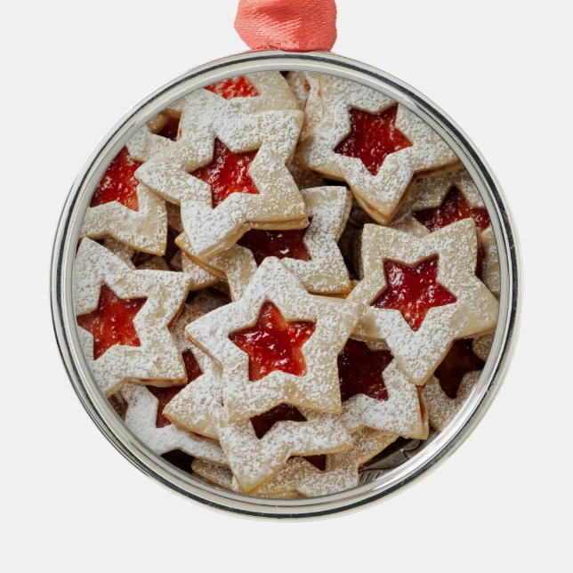 Ornement En Métal Cookies Star Christmas (Devant)
