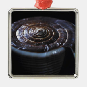 Ornement En Métal Coquille de cône