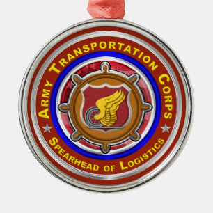 ORNEMENT EN MÉTAL CORPS DE TRANSPORT