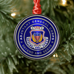 Ornement En Métal Corps du général adjoint AG