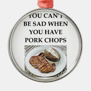 Ornement En Métal côtelettes de porc