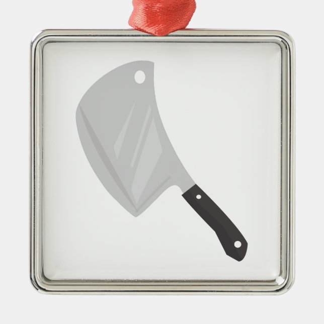 Ornement En Métal Couteau de boucher (Devant)