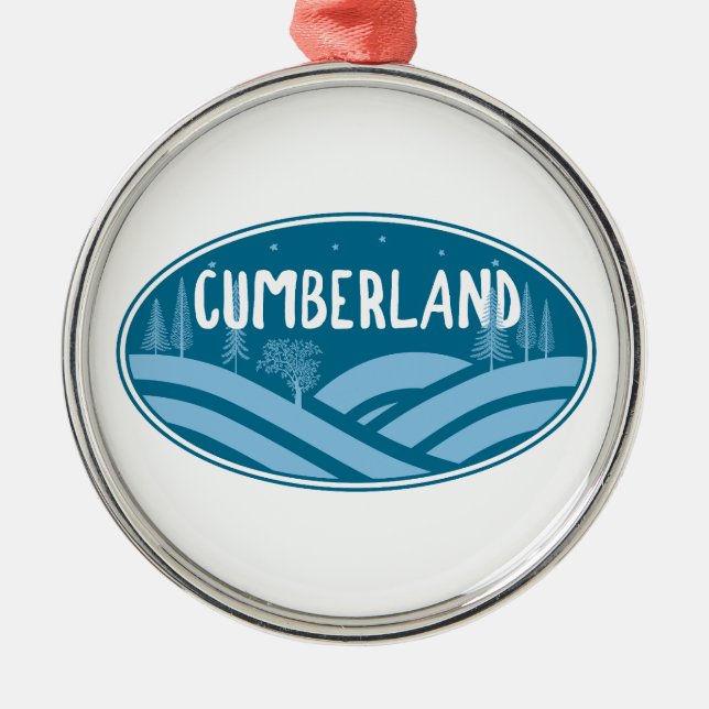 Ornement En Métal Cumberland Maryland Outdoors (Devant)