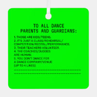 Danse Parent Rappel Apple Lime