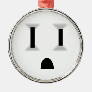 Ornement En Métal Débouché électrique drôle