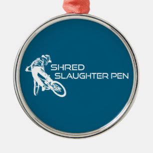 Ornement En Métal Déchiqueter le sentier Slaughter Pen Bentonville