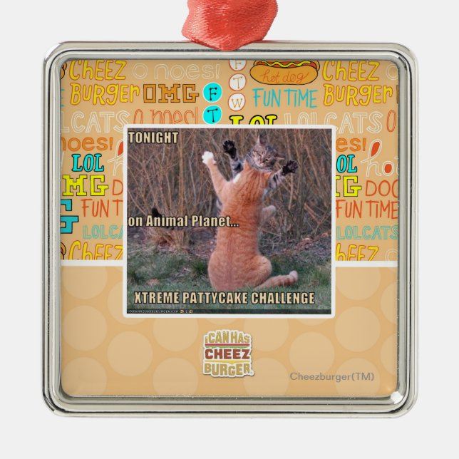 Ornement En Métal Défi de Xtreme PattyCake (Devant)