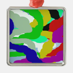 Ornement En Métal design abstrait 64329 coloré