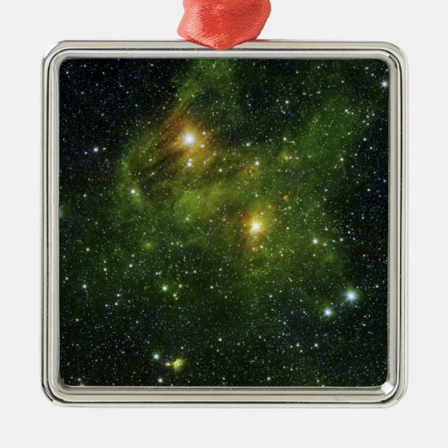 Ornement En Métal Deux étoiles extrêmement brillantes (Devant)