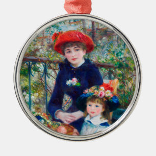 Ornement En Métal Deux Soeurs - Renoir Impressionniste Peinture 1881