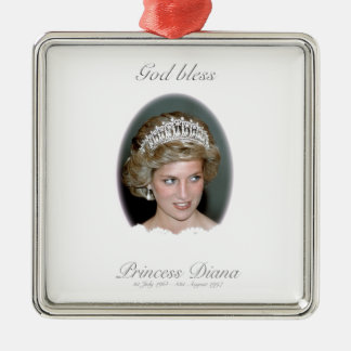 Ornement En Métal Dieu Béni Princesse Diana