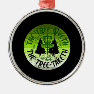 Ornement En Métal Disk Golf