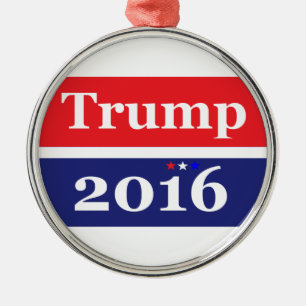 Ornement En Métal Donald Trump 2016