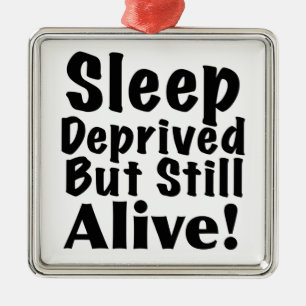 Ornement En Métal Dormir privé mais toujours vivant