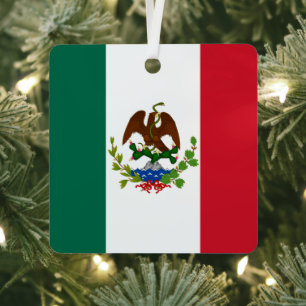 Ornement En Métal Drapeau de la République mexicaine : 1824-1835, Pè