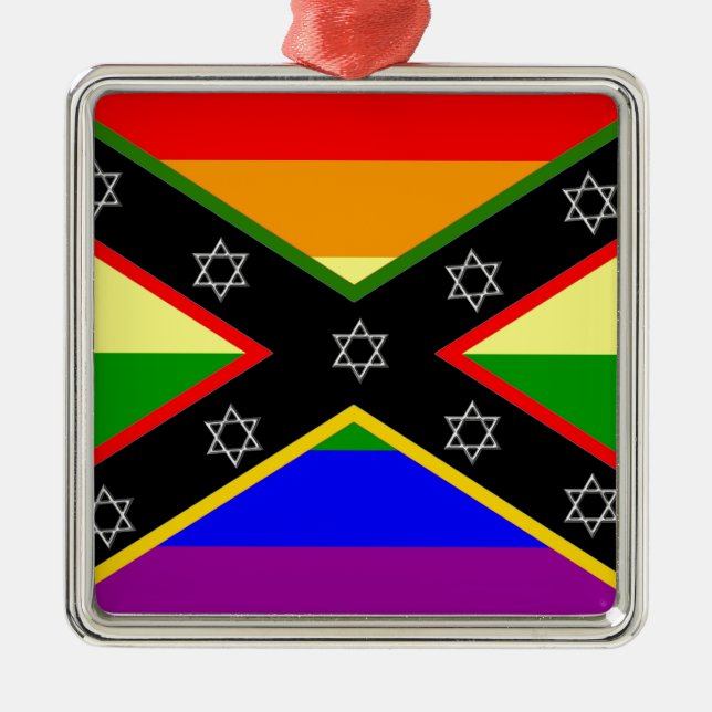 Ornement En Métal DrapeauCondamné (Devant)