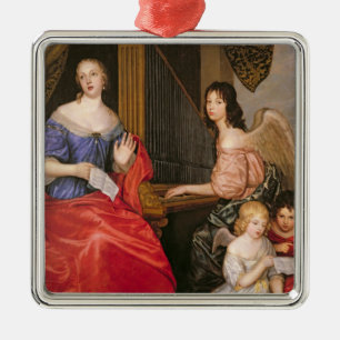 Ornement En Métal Duchesse de Francoise Louise La Valliere avec