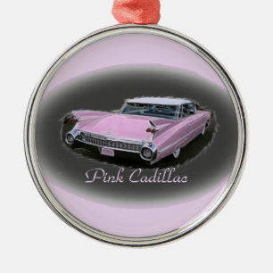 Ornement En Métal Éclair rose de Cadillac