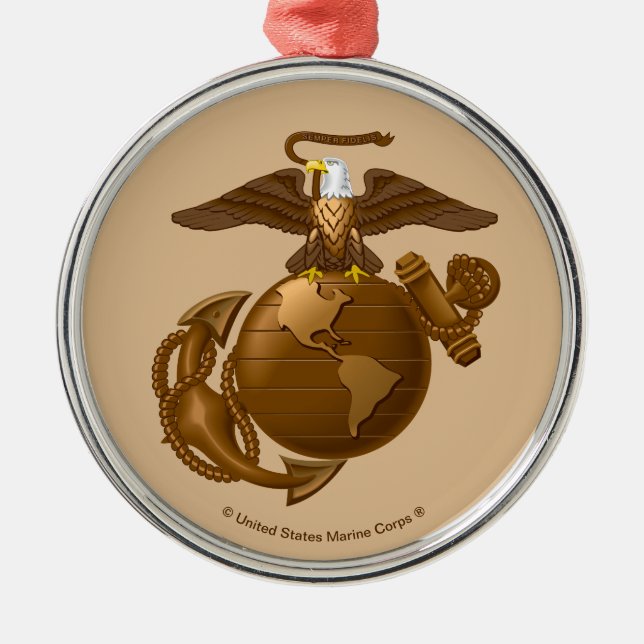 Ornement En Métal EGA couleur complète - Bronze (Devant)