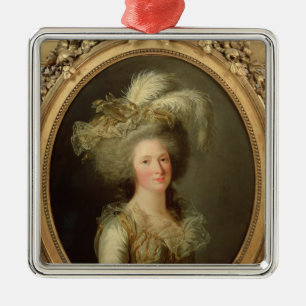 Ornement En Métal Elisabeth de la France a appelé Madame Elisabeth