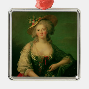 Ornement En Métal Elisabeth de la France a appelé Madame Elizabeth