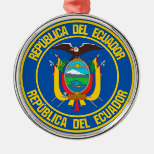 Ornement En Métal Emblème autour de l'Equateur