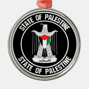 Ornement En Métal Emblème du cycle palestinien