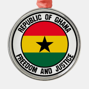 Ornement En Métal Emblème du Ghana