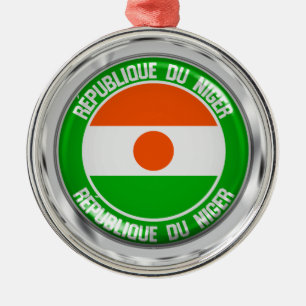 Ornement En Métal Emblème du Niger